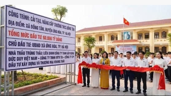 Không đối thủ, Liên danh 3 thành viên trúng gói thầu 54 tỷ đồng tại Ứng Hòa (Hà Nội)