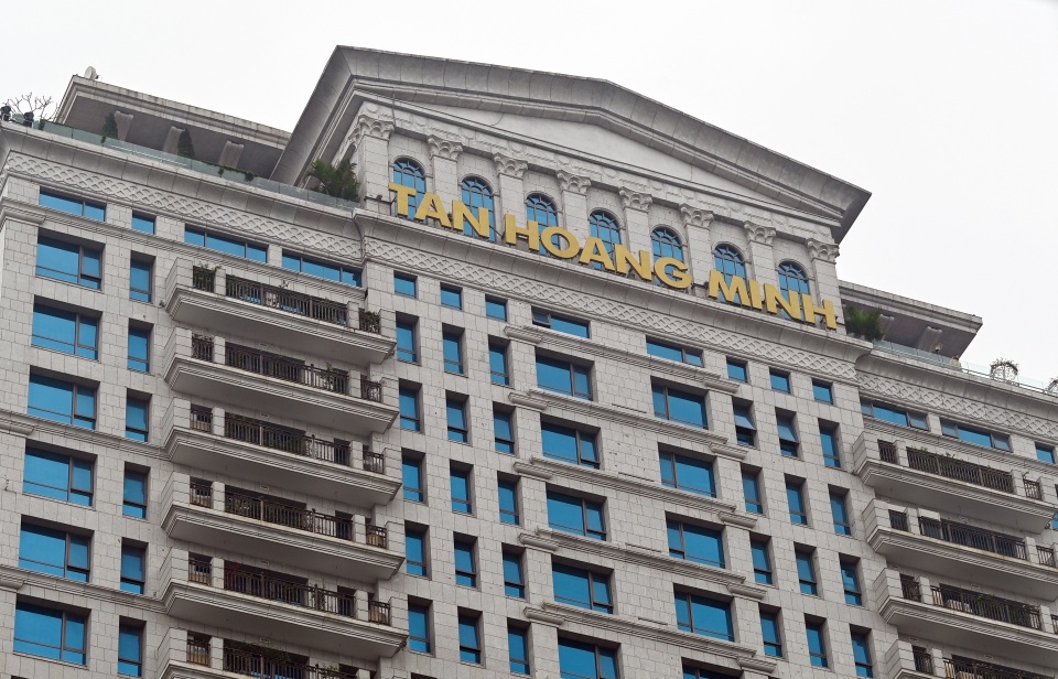 Ngân hàng rao bán loạt tài sản của công ty con Tân Hoàng Minh Ngân hàng rao bán loạt tài sản của công ty con Tân Hoàng Minh