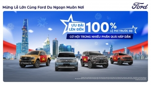 Ford tặng khách hàng nhiều ưu đãi lớn, hỗ trợ lệ phí trước bạ lên đến 100% trong tháng 9