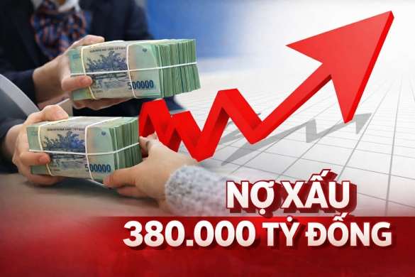 380.000 tỷ đồng nợ xấu tích tụ, lối ra nào cho bài toán lãi suất?