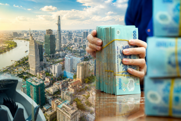 Lãi suất neo cao, dòng tiền vẫn đổ mạnh vào bất động sản