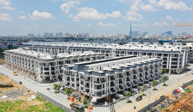 Nhà phố, biệt thự phía Nam lao dốc thanh khoản, giá vẫn tiếp tục leo thang Nhà phố, biệt thự phía Nam lao dốc thanh khoản, giá vẫn tiếp tục leo thang