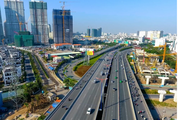 Hạ tầng kết nối đang tái định hình bản đồ giá trị bất động sản phía Nam