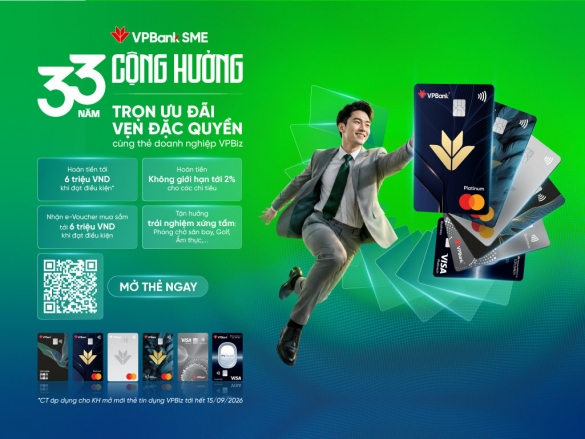 VPBank SME đưa ưu đãi vào từng khoản chi doanh nghiệp
