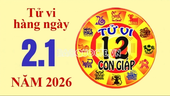 Tử vi hôm nay, xem tử vi 12 con giáp hôm nay ngày 2/1/2026: Tuổi Mùi tình cảm yên bình