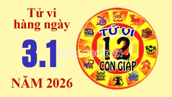 Tử vi hôm nay, xem tử vi 12 con giáp hôm nay ngày 3/1/2026: Tuổi Thìn tài chính khó khăn