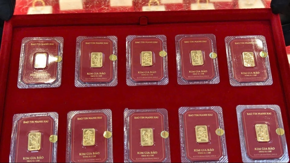 Giá vàng hôm nay 25/2: Vàng miếng SJC tăng mạnh đón ngày vía Thần Tài