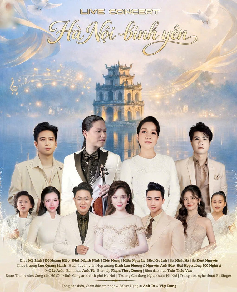 Live concert ‘Hà Nội bình yên’ tổ chức miễn phí ở phố đi bộ Live concert ‘Hà Nội bình yên’ tổ chức miễn phí ở phố đi bộ