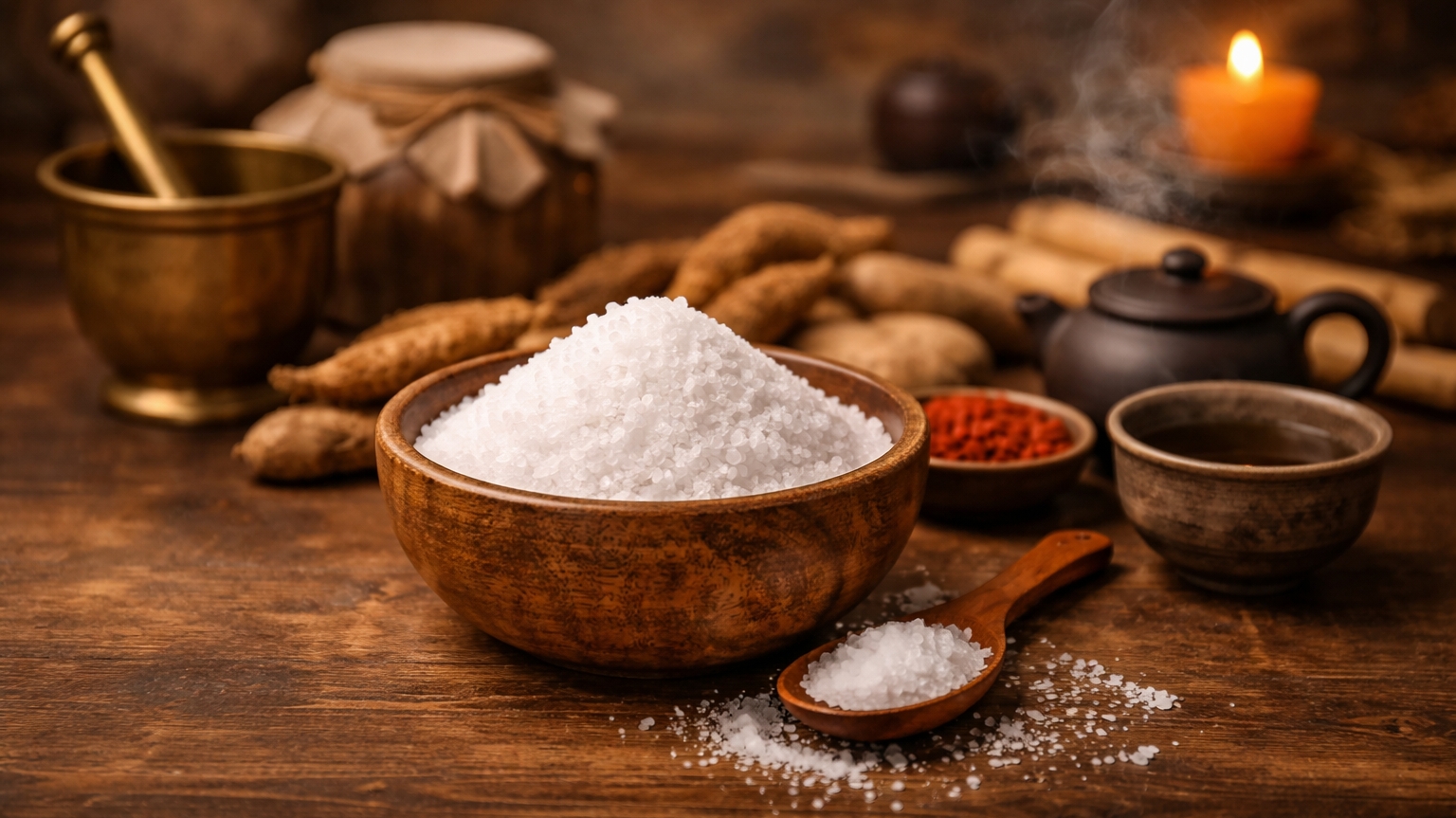 Tác dụng của muối theo y học cổ truyền