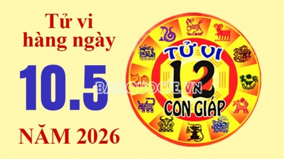 Tử vi hôm nay, xem tử vi 12 con giáp hôm nay ngày 10/5/2026: Tuổi Dần thu nhập ổn định