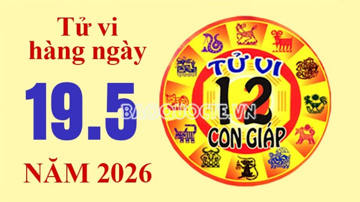 Tử vi hôm nay, xem tử vi 12 con giáp hôm nay ngày 19/5/2026: Tuổi Tỵ mở rộng kinh doanh