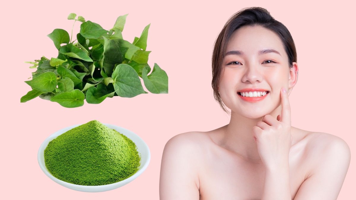 Cách dùng rau diếp cá tốt cho da mụn