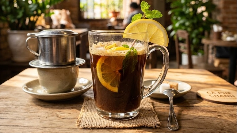 Trào lưu uống cà phê pha chanh giảm cân, thực hư thế nào?