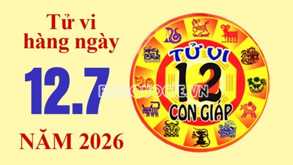 Tử vi hôm nay, xem tử vi 12 con giáp hôm nay ngày 12/7/2026: Tuổi Dần công việc tăng tiến