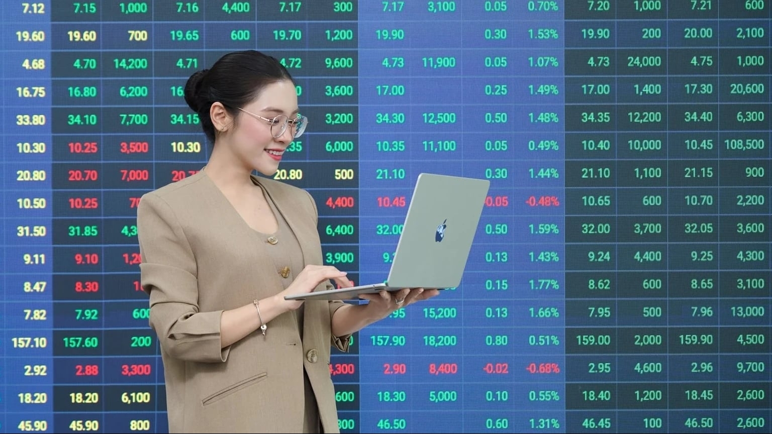 Cổ phiếu tăng mạnh tháng 7: Thị trường giảm điểm, nhiều mã vẫn tăng gấp đôi