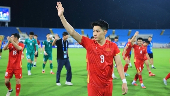 Nguyễn Đình Bắc tỏa sáng với cú đúp giúp tuyển Việt Nam hạ Campuchia 3-1 ở ASEAN Cup 2026