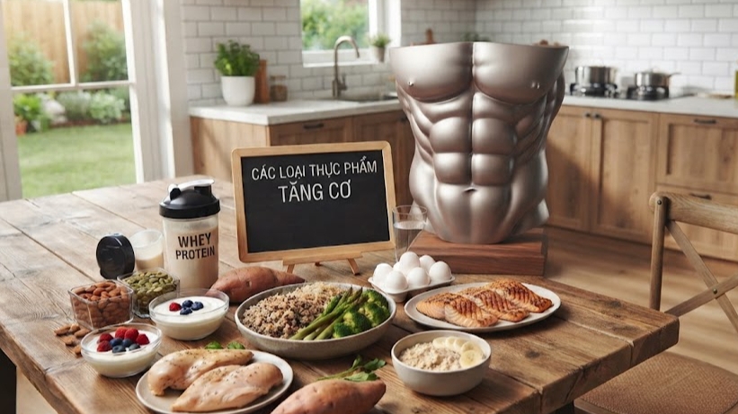 Ăn gì để hỗ trợ tăng cơ bắp hiệu quả?