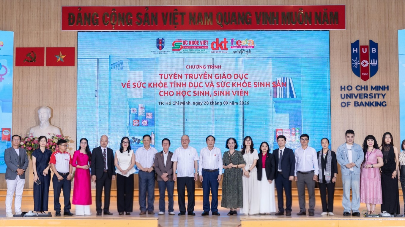 Trường Đại học Ngân hàng TP.HCM với chương trình truyền thông giáo dục Sức khỏe Tình dục và Sức khỏe Sinh sản “Chuyện khó nói to”