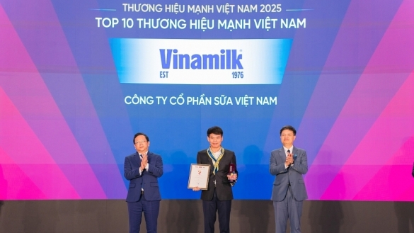 Vinamilk- Doanh nghiệp F&B duy nhất được vinh danh Top 10 thương hiệu mạnh Việt Nam 2025