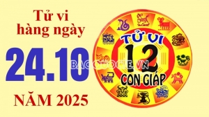 Tử vi hôm nay, xem tử vi 12 con giáp hôm nay ngày 24/10/2025: Tuổi Tỵ sự nghiệp hanh thông