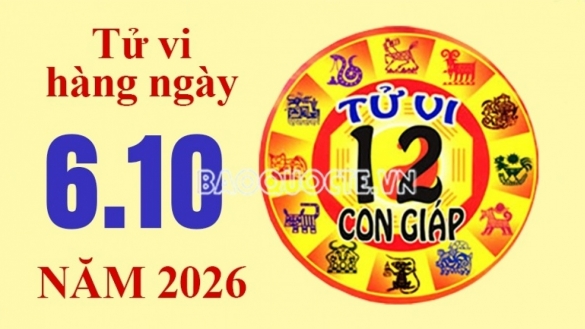 Tử vi hôm nay, xem tử vi 12 con giáp hôm nay ngày 6/10/2026: Tuổi Tỵ công việc thành công