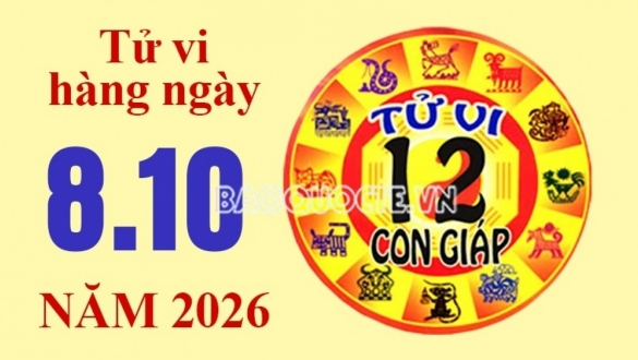 Tử vi hôm nay, xem tử vi 12 con giáp hôm nay ngày 8/10/2026: Tuổi Mùi tài lộc vượng phát