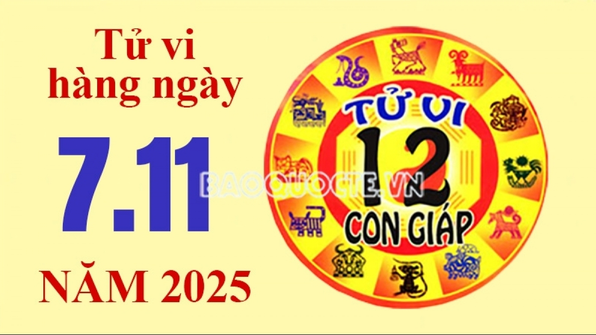 Tử vi hôm nay, xem tử vi 12 con giáp hôm nay ngày 7/11/2025: Tuổi Tỵ hao tài tốn của