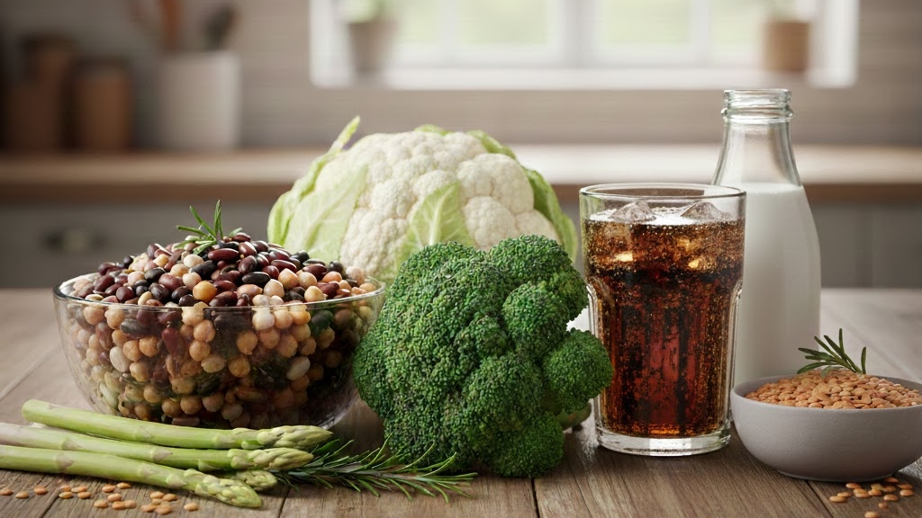 6 loại thực phẩm phổ biến gây đầy hơi và chướng bụng